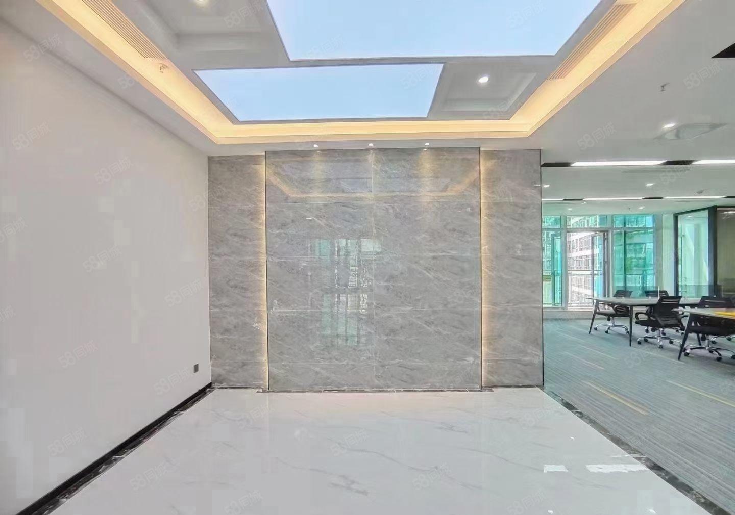 西乡固戍，新建甲级办公楼，318平精装修，万科物业，清盘价！