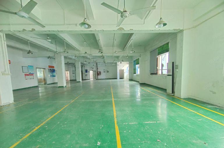 西乡，固戍大型工业，整层楼上带装1200平厂房出租，使用率高