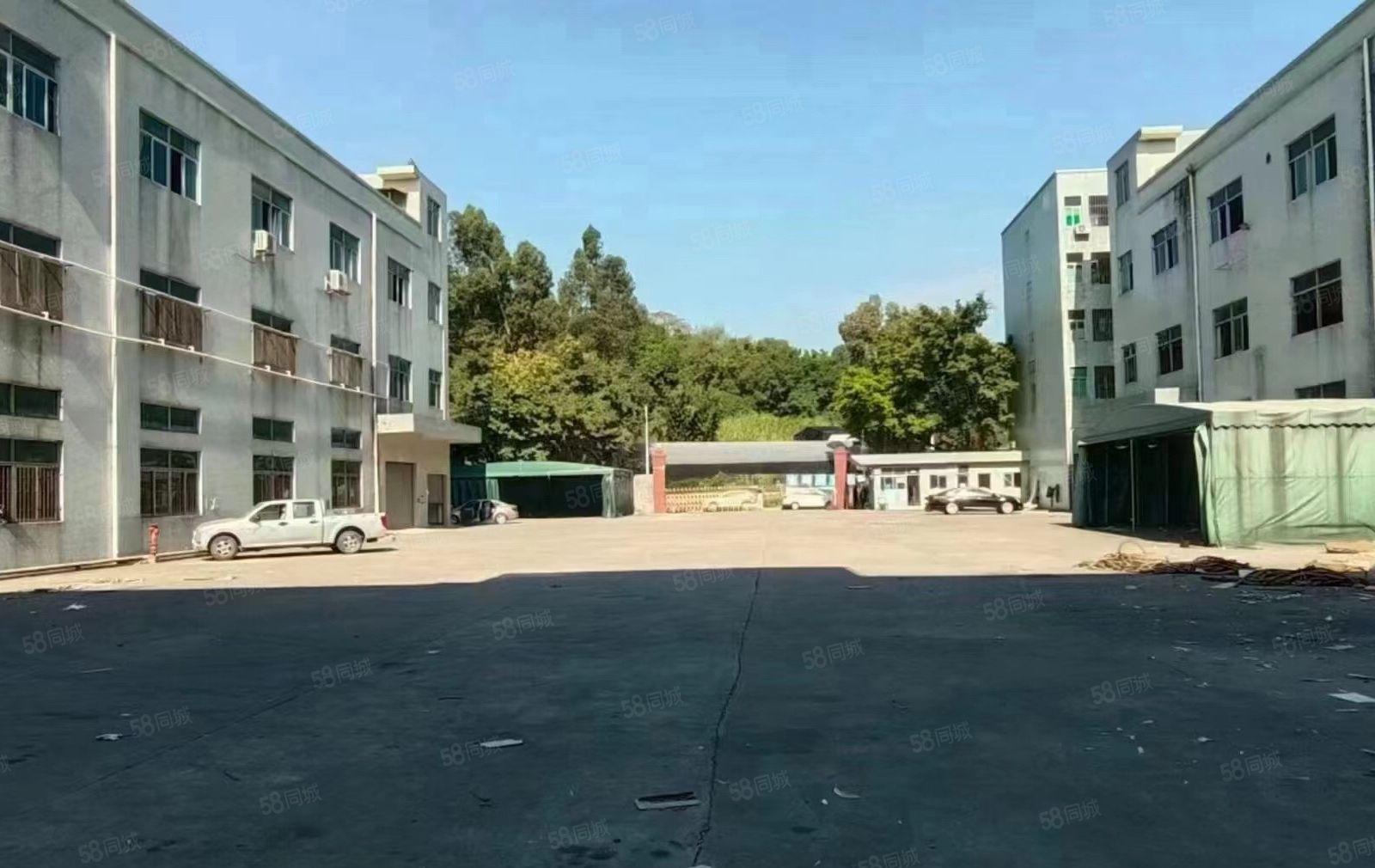 松岗塘下涌新出独门独院厂房一楼整层1850平方空地超大