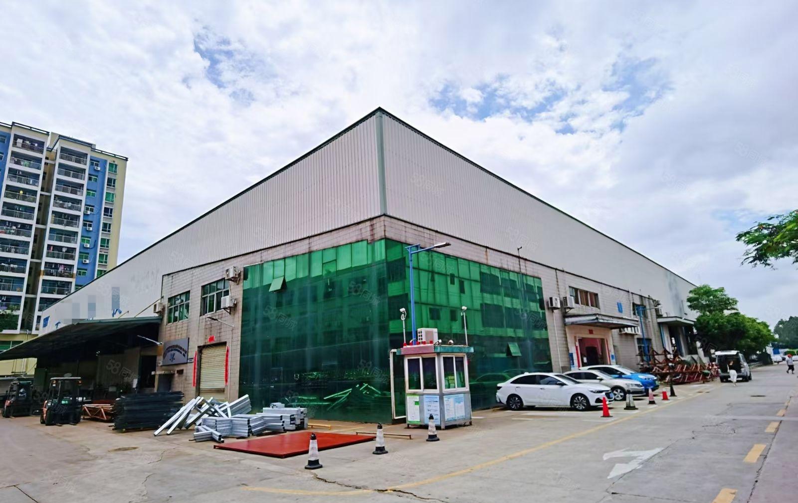 松岗一手房东独院一楼单一层标准钢钩9200平出租可分租