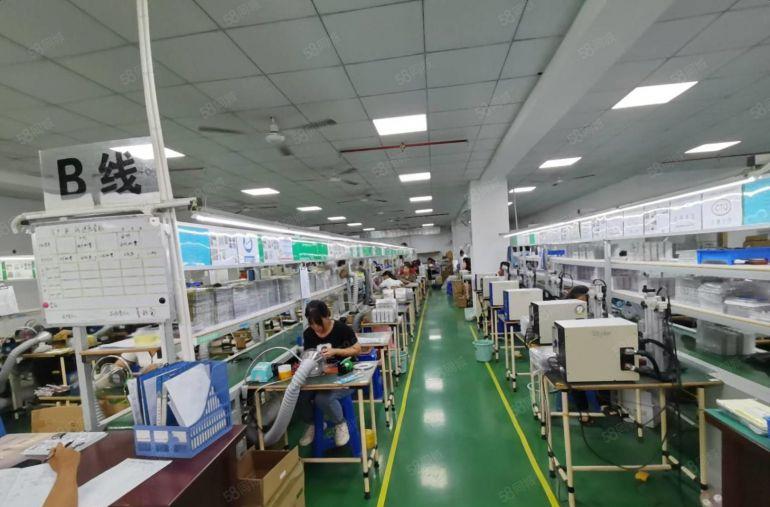 宝安西乡宝田原房东楼上带装修2000平厂房出租1000平起租