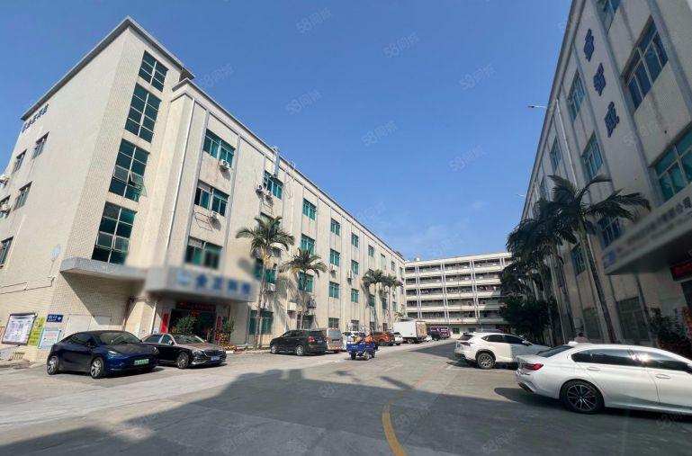 宝安桃源居独栋厂房9000平方原房东带红本一楼6米精装修