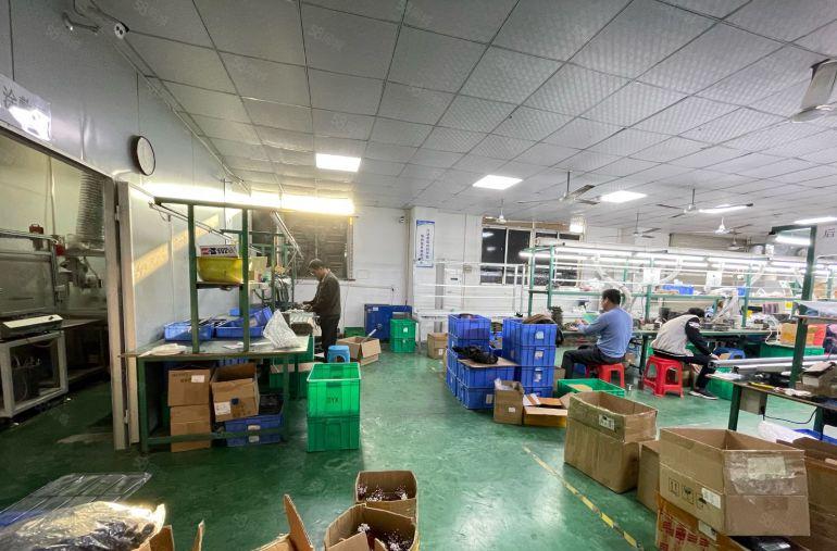 西乡固戍工业区，电梯口位置，原房东直租带装修520平厂房出租