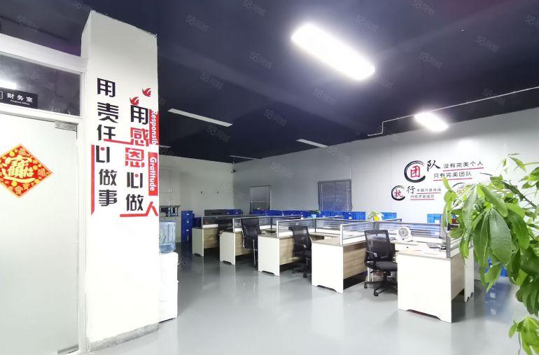 松岗大田洋工业区1600平方精装修原房东工业园区厂房低价出租