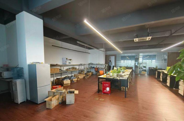 松岗溪头地铁口原房东500平精装修办公室厂房出租招租
