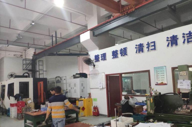 沙井芙蓉工业区1200平米6米高带航车带装修厂房低价出租