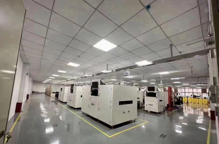 200平起分沙井新桥楼上2000平精装修工业园区厂房出租低价