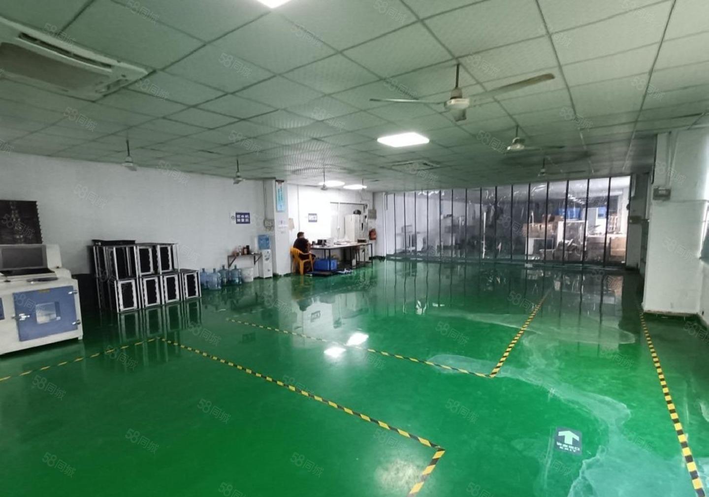 松岗大田洋楼上500平带装修厂房出租