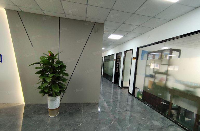 西乡桃源居地铁口1200平原房东精装修办公研发厂房低价出租