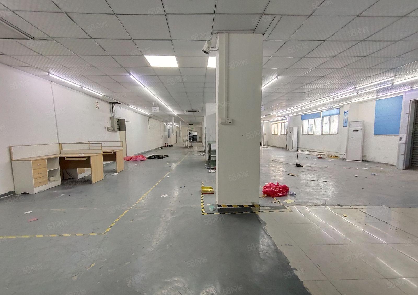 西乡，桃源居，鹤洲洲石路，1000平带装修厂房出租，租金26