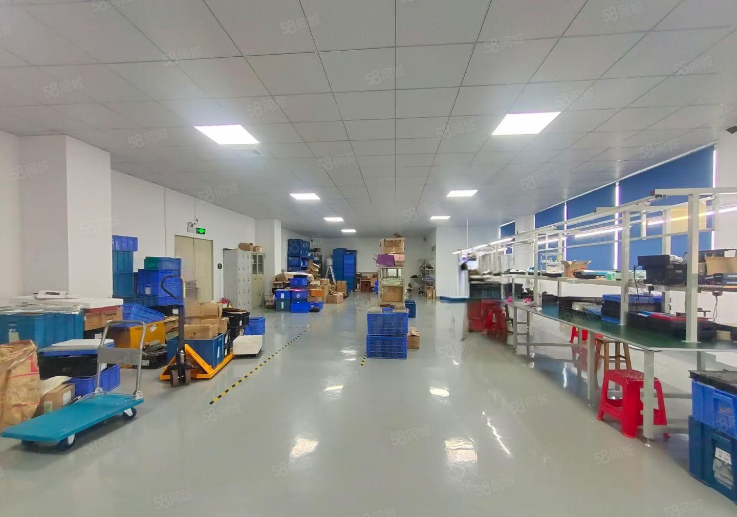 超底价清盘960平方西乡固戍国道边原房东工业区精装修厂房出租