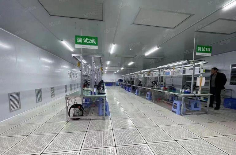 西乡银田工业园精装修1500平无尘车间厂房出租精密电子生物