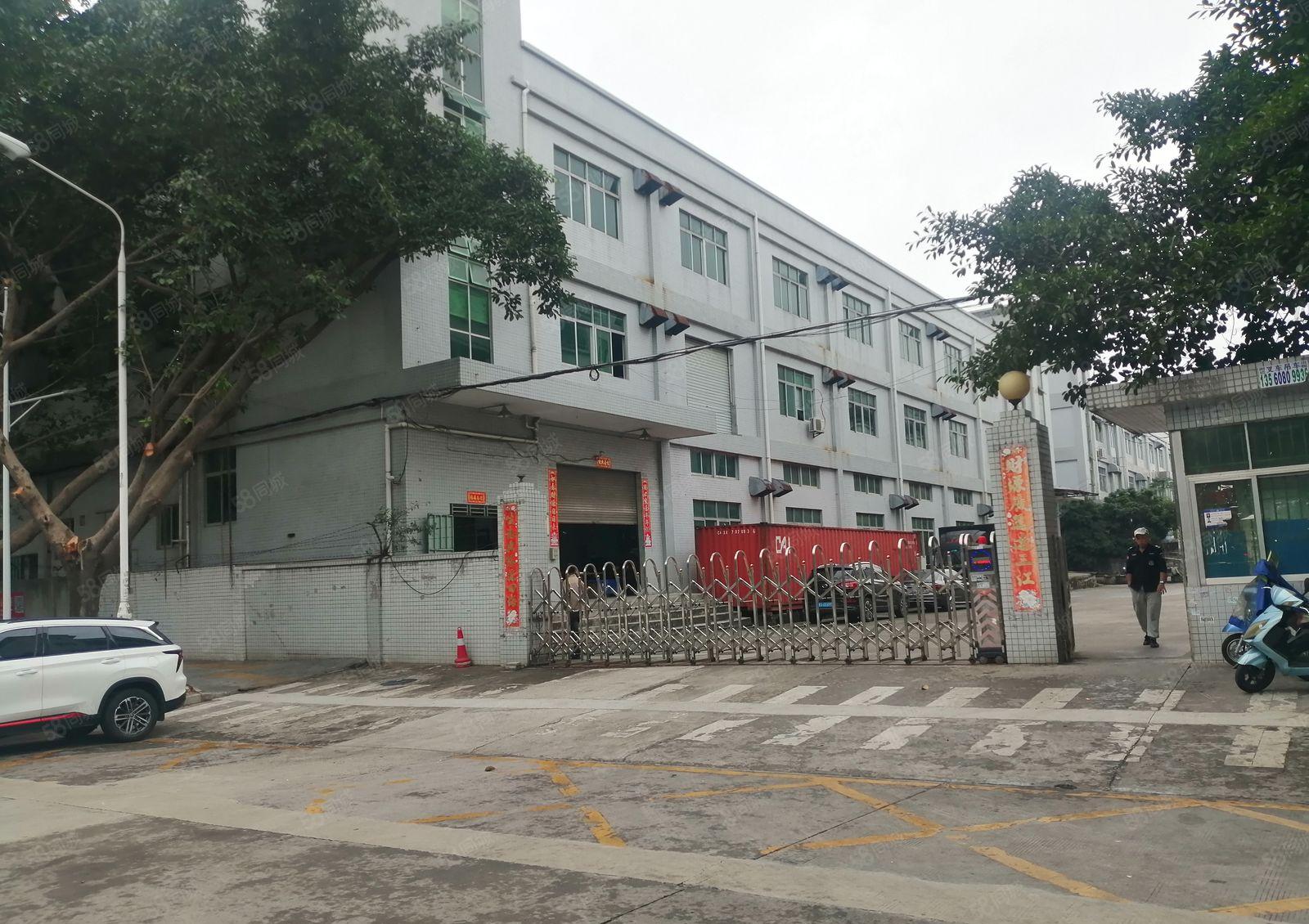 松岗松福大道边碧头地铁口原房东红本独院厂房4500平方