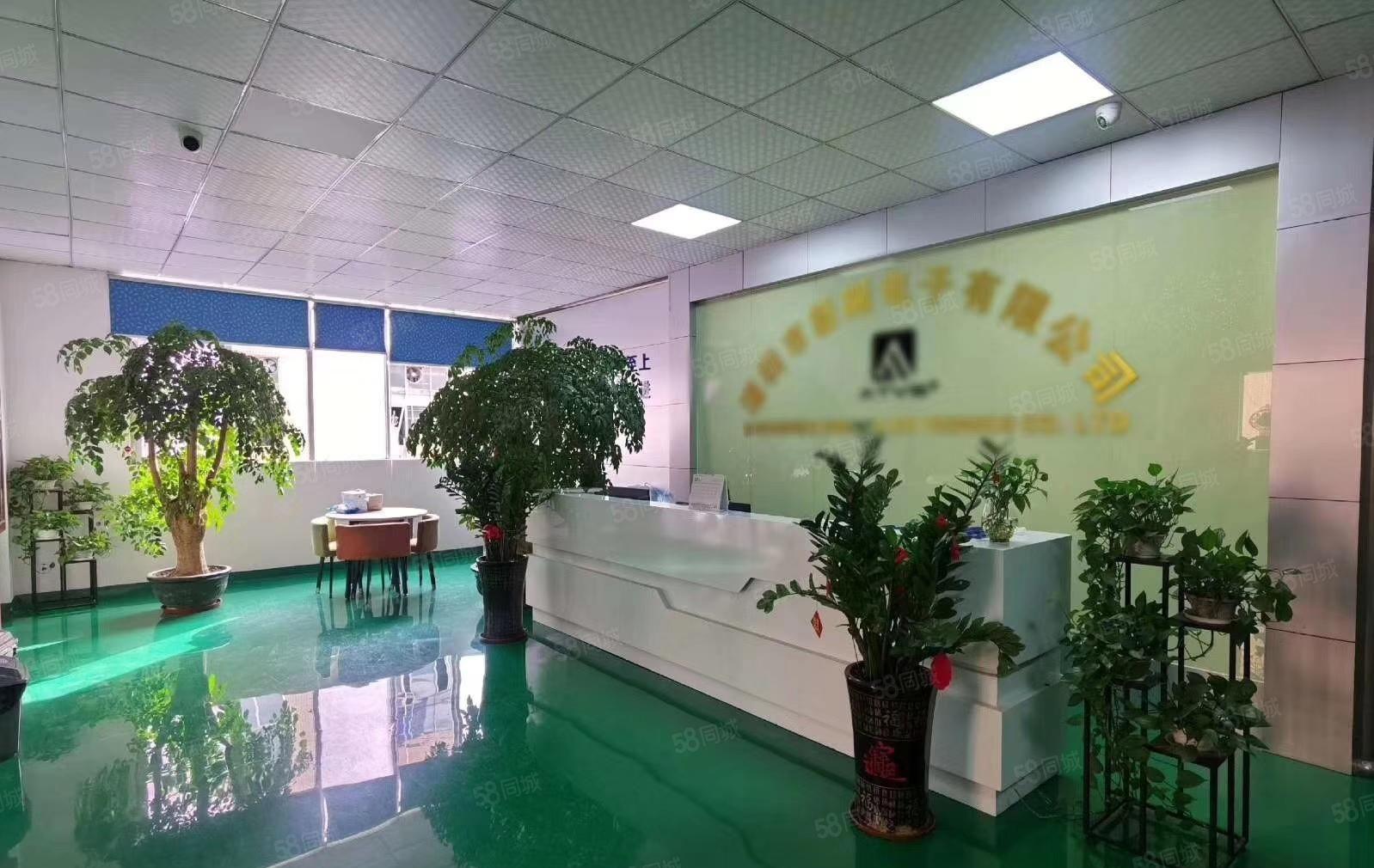 福永会展附近原房东楼上700平精装修厂房仓库出租可办环评