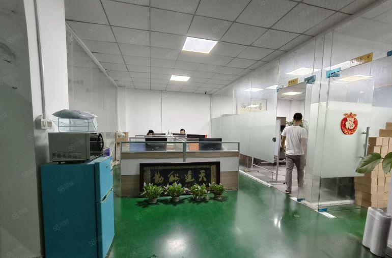 西乡，固戍工业园，楼上带装修700平厂房出租， 拎包即可使用