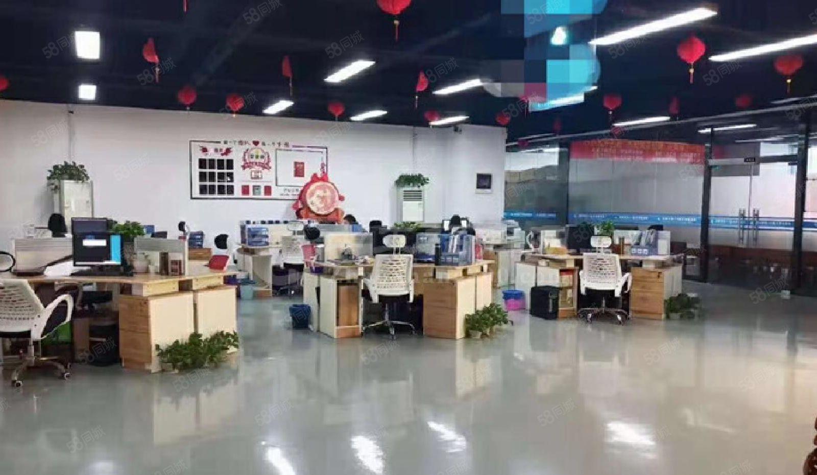 沙井北环科技园新出楼上精装修2800厂房出租，无需转让费，