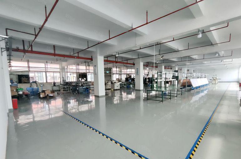 新安新出1300平厂房仓库出租精装修原房东带红本大小可分