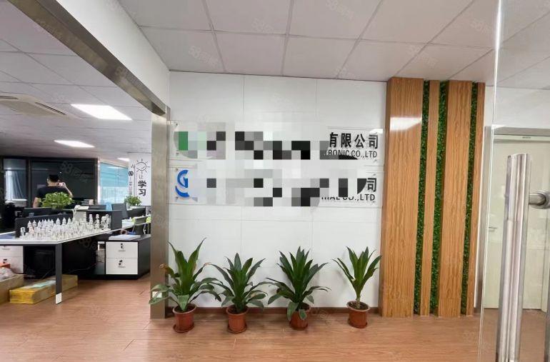 固戍二路附近，楼上精装修 500平办公型厂房仓库 物业直租