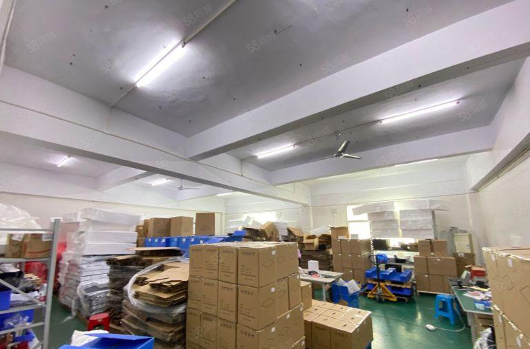 沙井大王山楼上500平精装修厂房低价出租仓库出租大小可分租