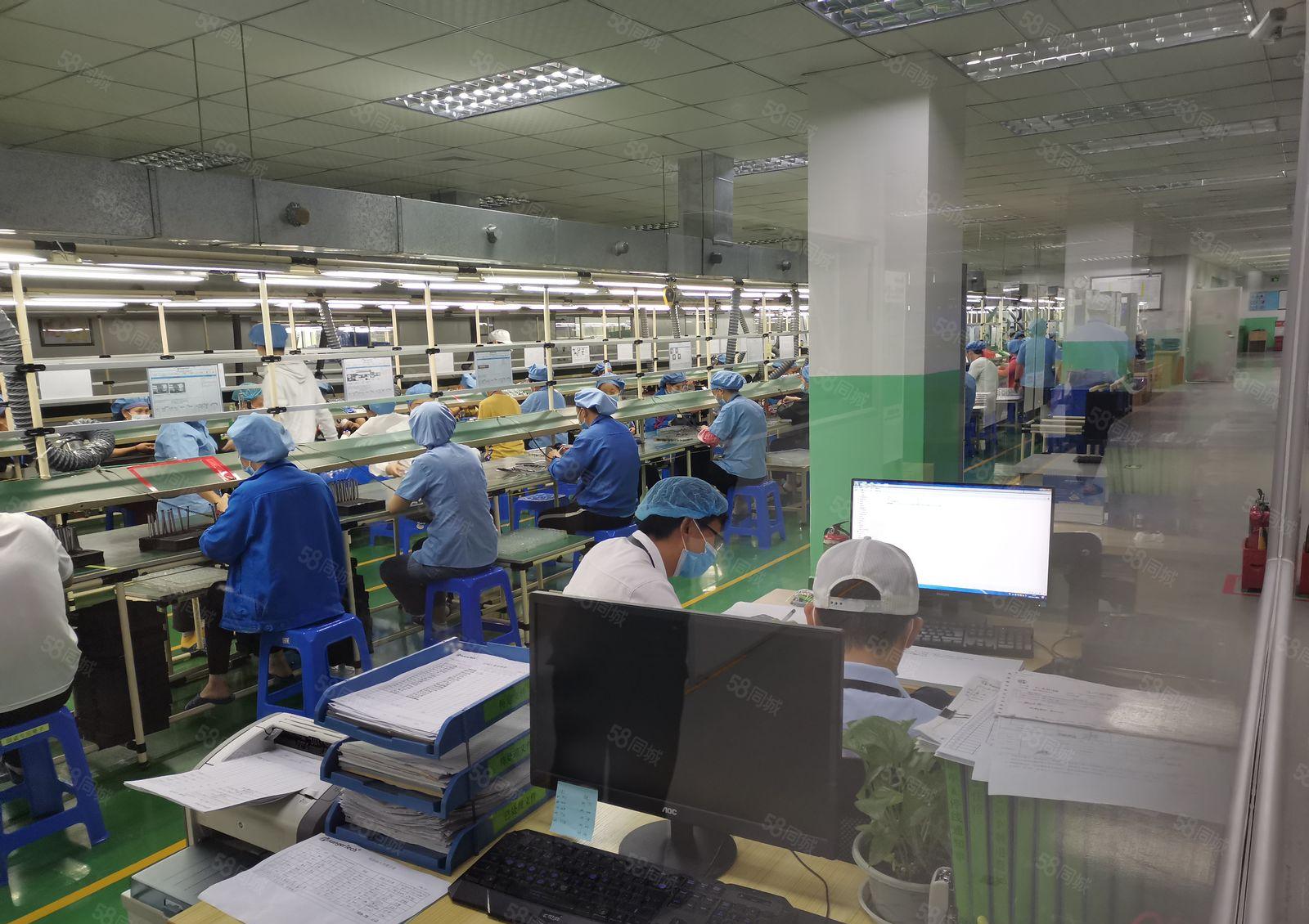 福永和平育源工业区带装修1800平米厂房出租