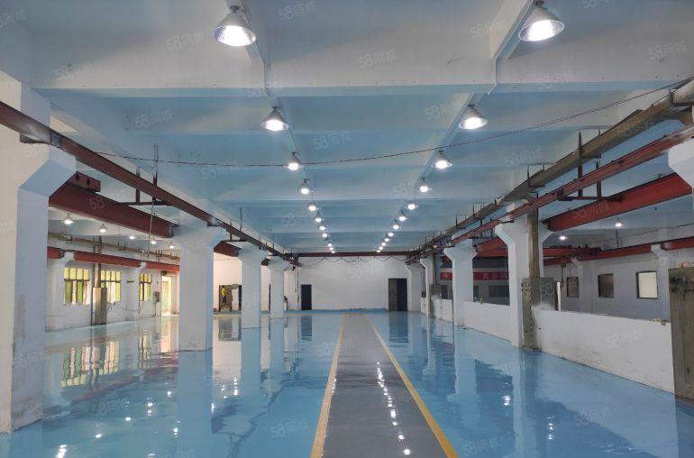 沙井后亭地铁口附近厂房出租一楼1500带行车实际面积过环评