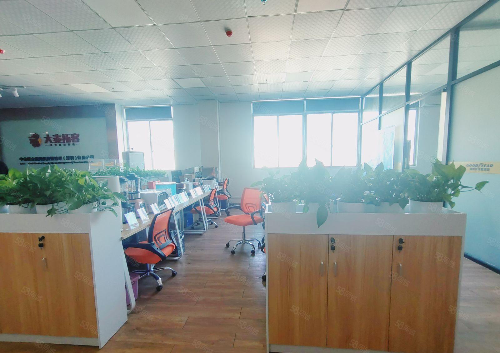 福永塘尾楼上460平厂房出租精装修带办公室园区形象好 易招工