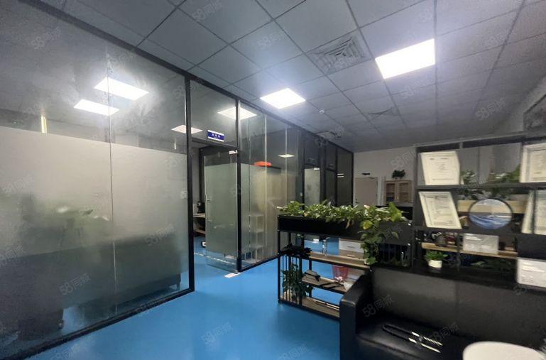 沙井马鞍山地铁口300平精装办公室租赁电商仓库出租水电到位