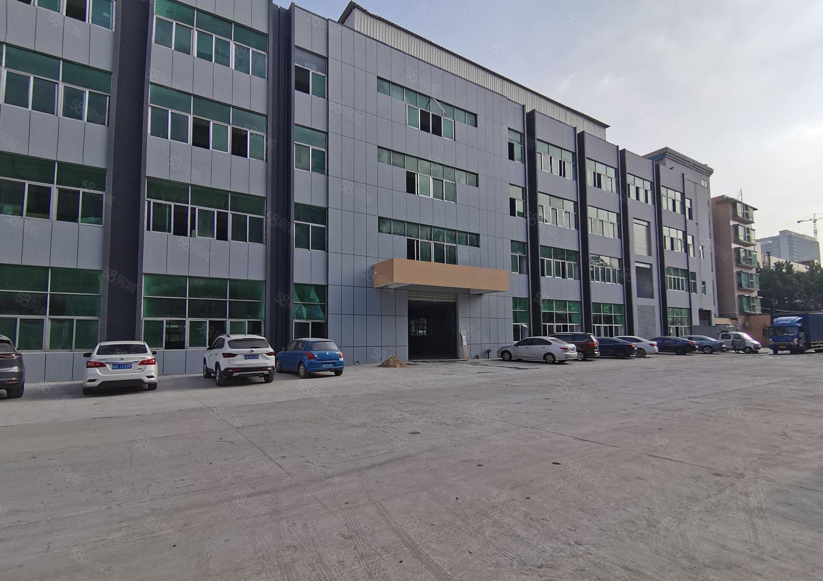 原房东零公摊！福永怀德独栋厂房仓库出租，300平起分租精装修