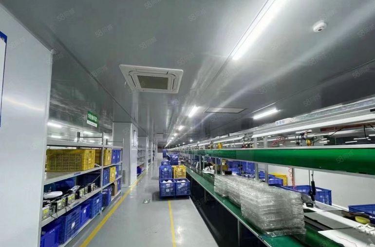 西乡银田工业园精装修1500平无尘车间厂房出租精密电子生物