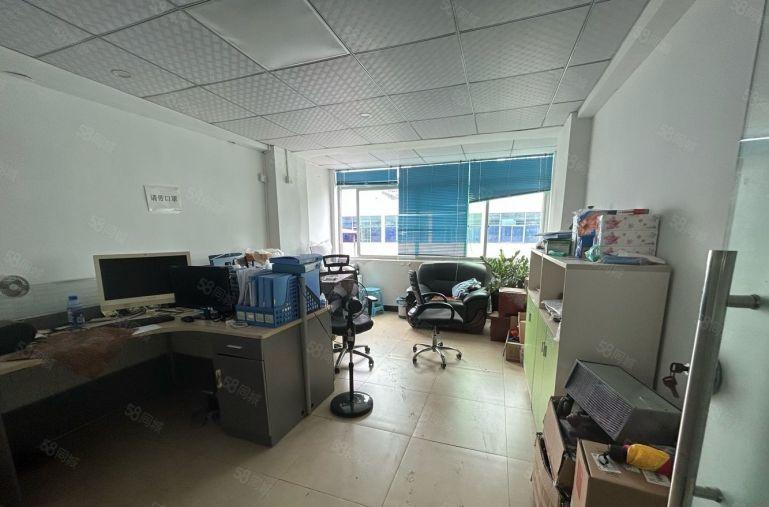 沙井楼上398平现成电商仓库大气前台豪华办公室，租金便宜.