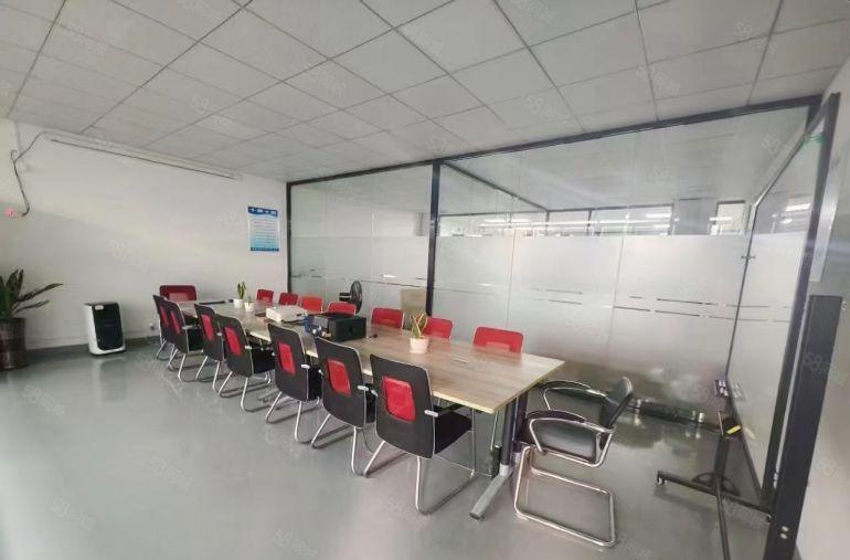 松岗原房东红本地铁口带装修厂房整层1500平实际面积出租