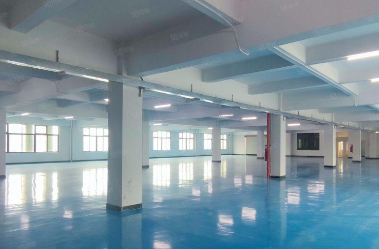 企石新出楼上厂房出租实际面积7元全新地坪漆水电齐全交通便利