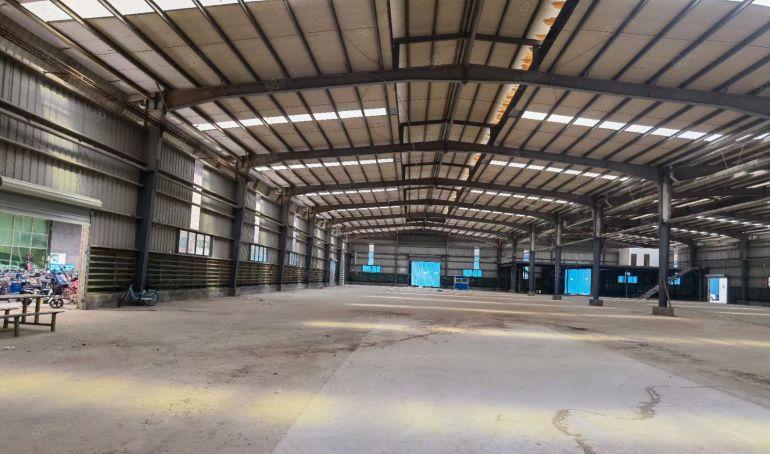 望牛墩镇新出原房东独院单一层钢构厂房出租100000平方