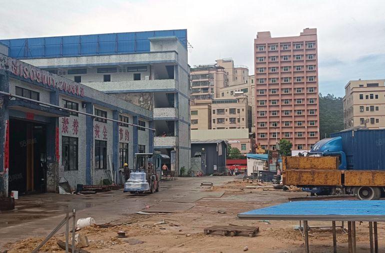 惠阳新圩临深新出原房东红本独院钢结构厂房4800平招租