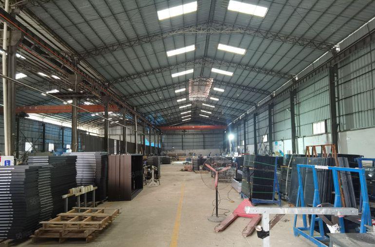 惠阳秋长国道旁原房东带现成行车钢结构滴水九米3500平方出租