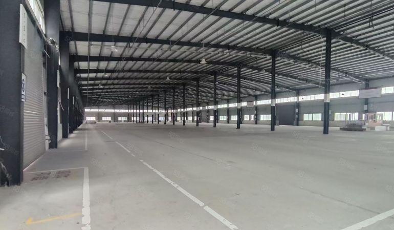 博罗园洲镇国道旁原房东独栋钢结构滴水九米6000平方厂房出租