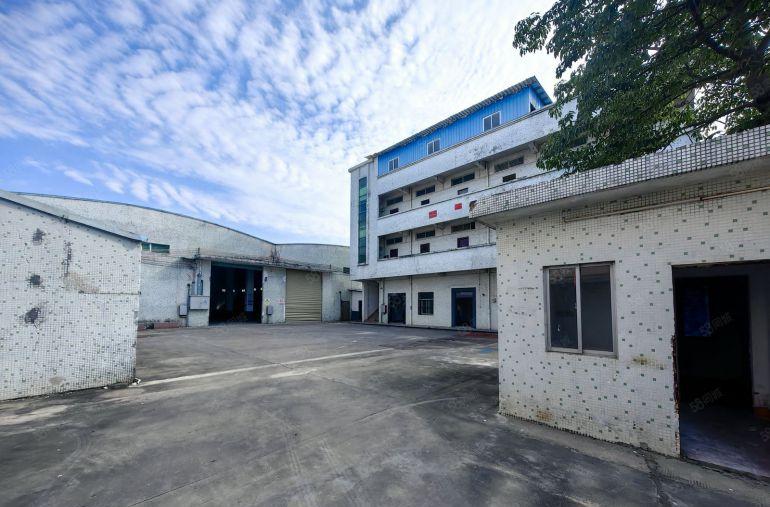 园洲镇独院钢构单一层厂房2800平米，宿舍600平米出租