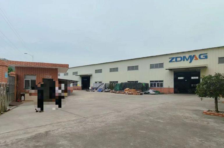 园洲原房东独院钢构滴水9米现成航车水电齐全厂房出租