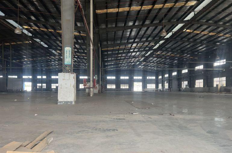 园洲原房东独院钢构滴水9米现成航车水电齐全厂房出租