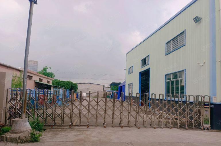 博罗龙溪国道边独院钢构出租滴水9米证件齐全周边无居民15元