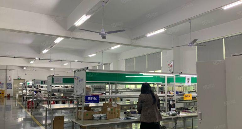 深圳北站4号线地铁口旁原业主花园厂房出租1000平带精装修