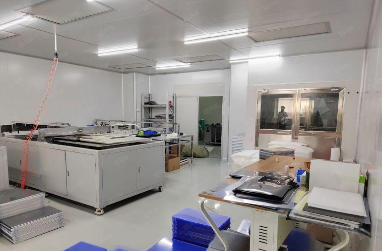 观澜桂花观光路边楼上600平精装修无尘车间厂房仓库出租