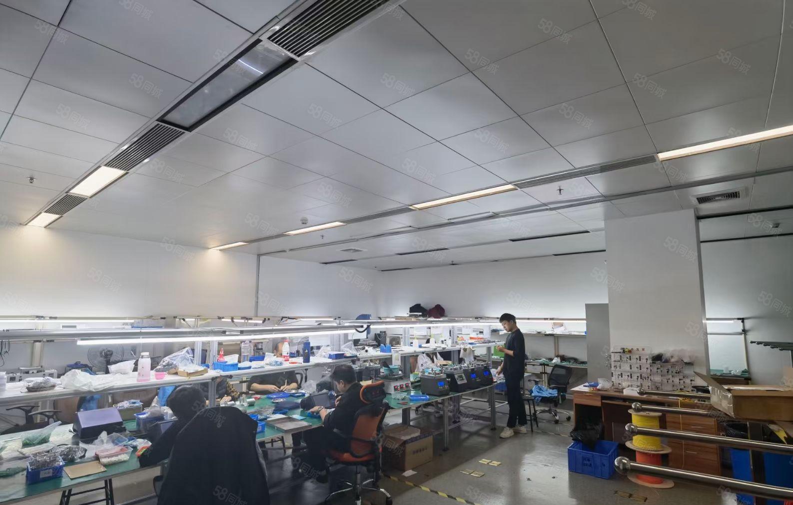 大浪高新园区600平小面积采光好精装修厂房招租