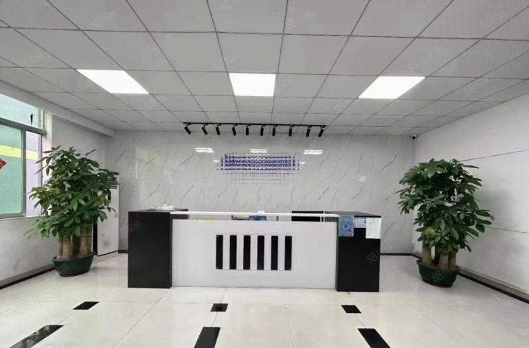 龙华大浪1500平楼上精装修低价厂房出租仓库分租原房东好停车