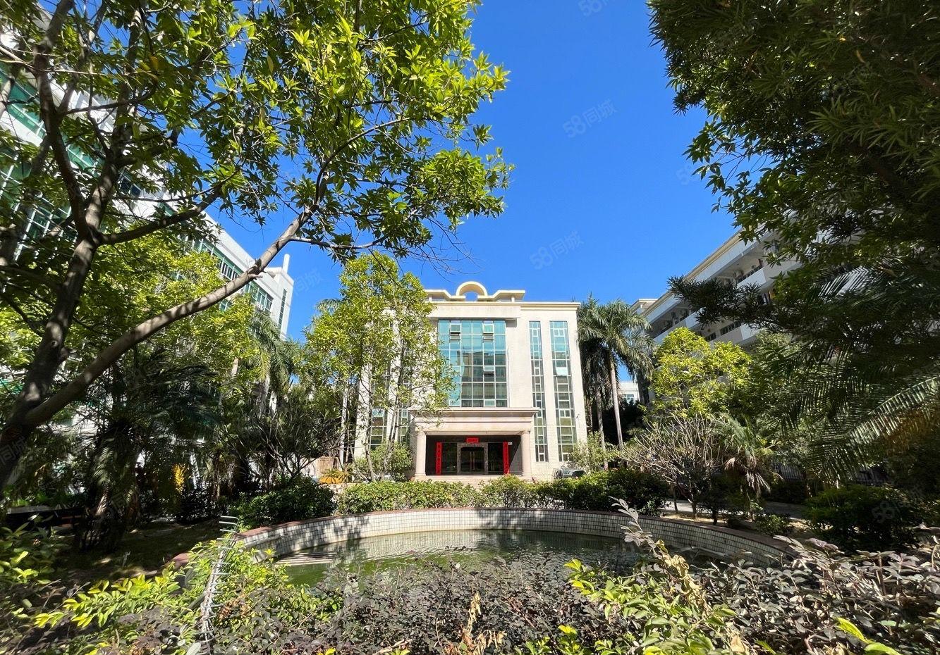 龙华清湖花半花园式厂房精装575平办公室全新装修无需装让费