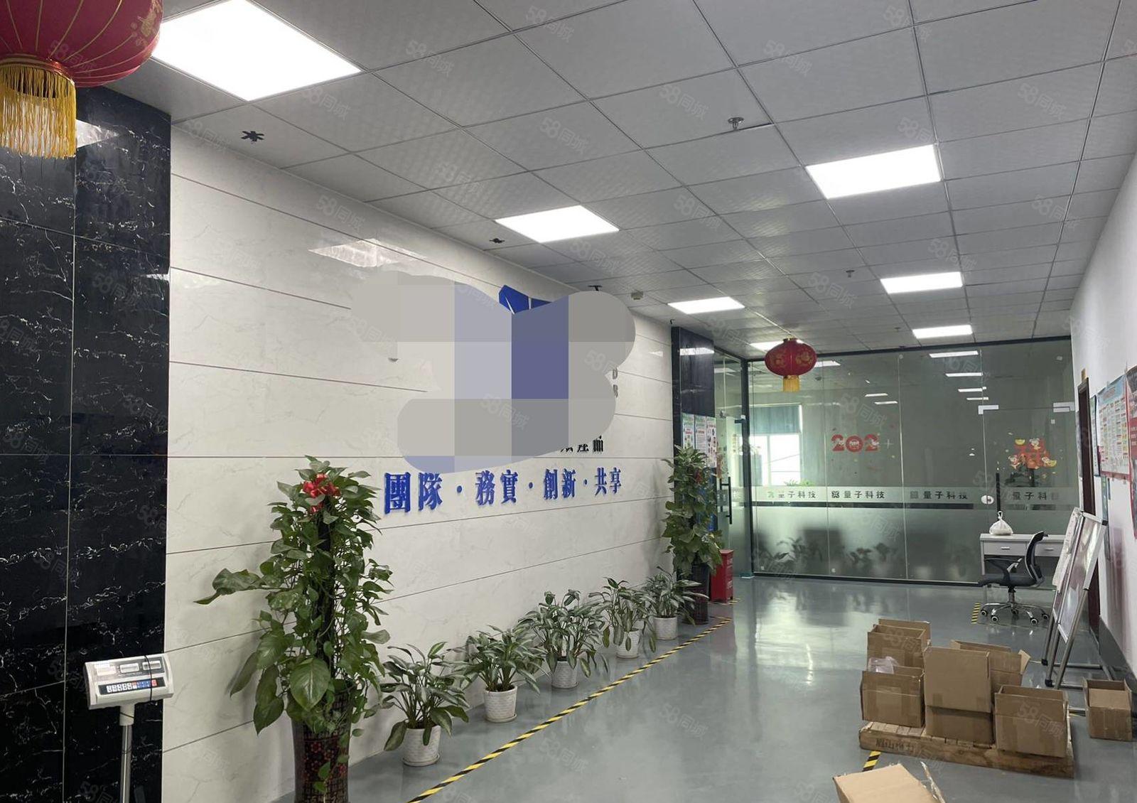 龙华大浪新百丽旁大型园区楼上整层2680平精装修厂房出租