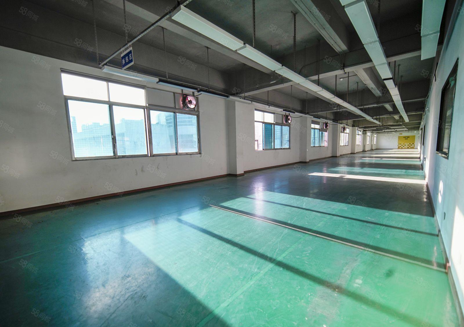 清湖高速出入口新空出2084平米精装修厂房仓业主直租,可分租