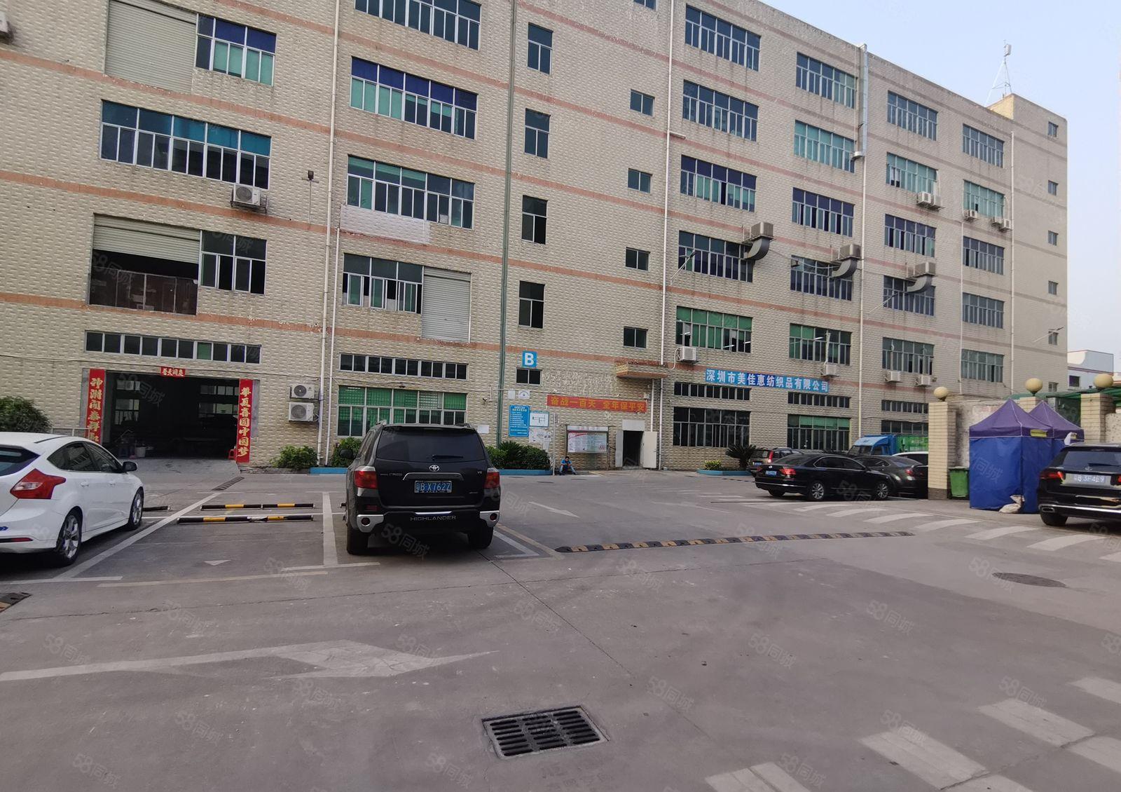 观澜梅观高速原房东独院6000平红本厂房仓库出租形象好可分租