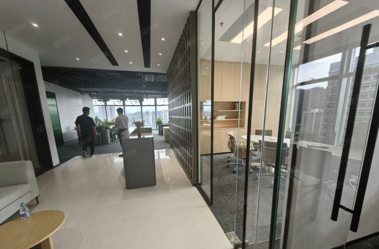 龙华300平精装修电商办公室仓库出租地铁口甲级写字楼好招工