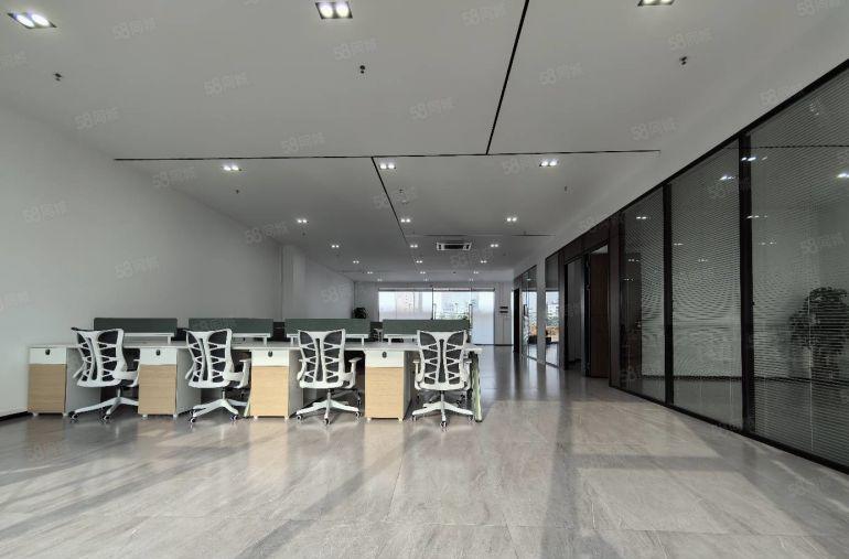 龙华油松开发商直租500平复试写字楼精装修办公开放式休闲花园